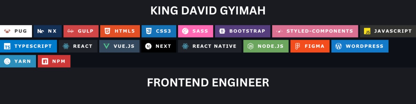 king david gyimah technical skills